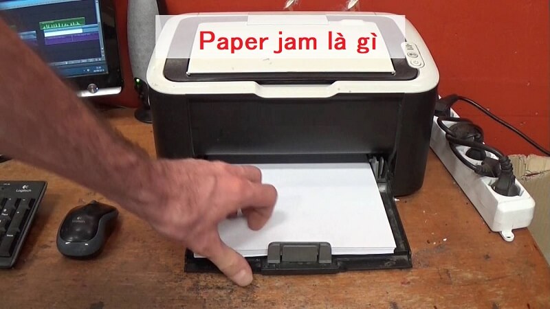 Paper jam là gì