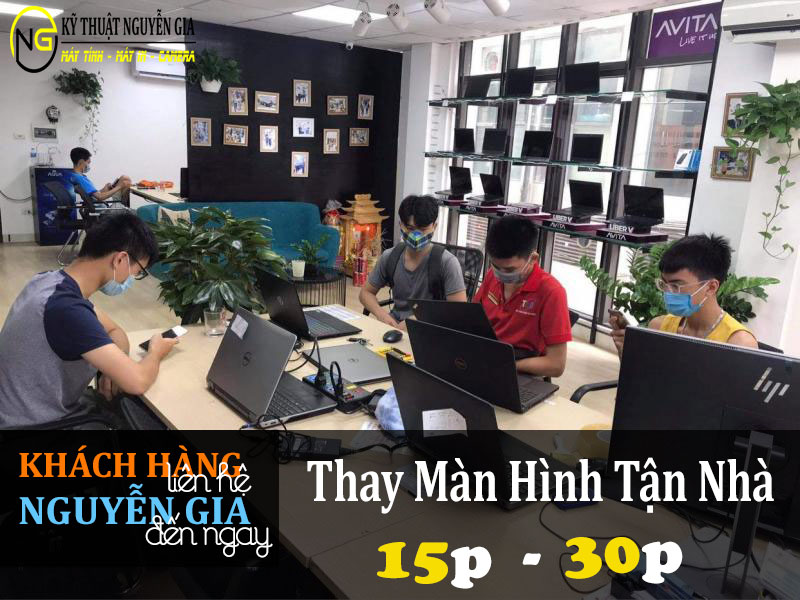 Thay Màn Hình Laptop Quận Tân Phú Chính Hãng Lấy Ngay thay màn hình laptop tại nhà từ 15-30p lấy liền